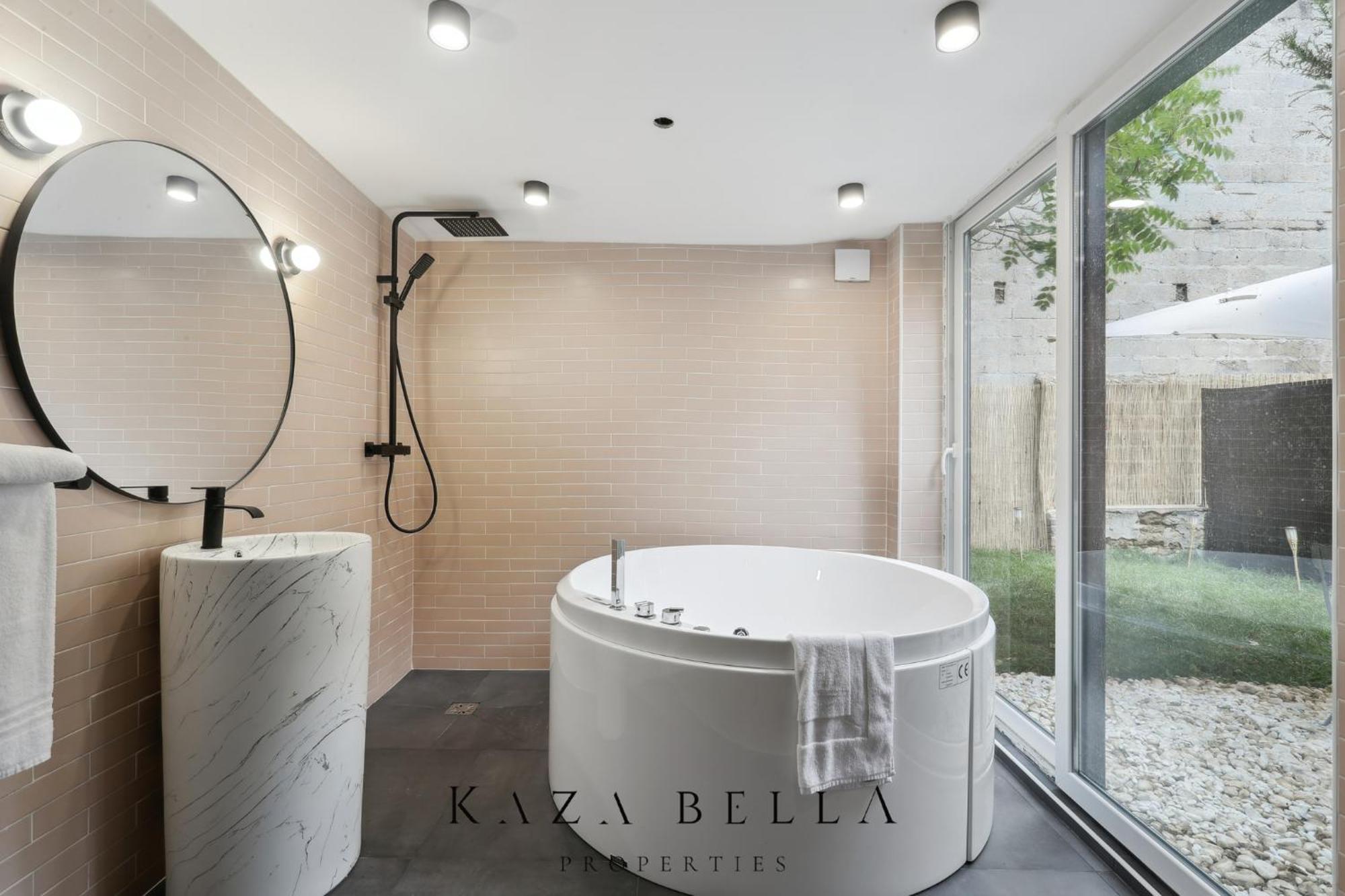 Kaza Bella - Maisons Alfort 6 Luxurious Little House With Private Garden And Jacuzzi Εξωτερικό φωτογραφία